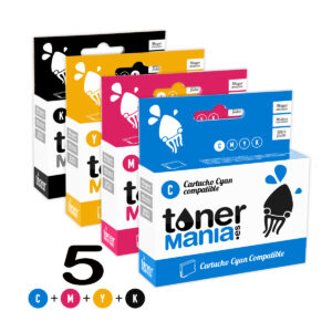 Pack 5 cartuchos (PGI525BK + CLI526C + CLI526M + CLI526Y + CLI52